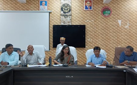 सेवा संकल्प अभियान की तैयारियों को लेकर मुख्य विकास अधिकारी ने की समीक्षा बैठक