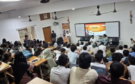 नशा मुक्त युवा अभियान में विद्यार्थियों ने लिया नशामुक्ति का संकल्प