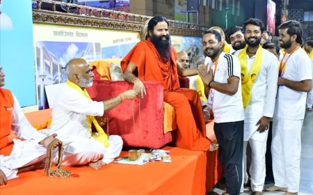 पतंजलि योग पीठ हरिद्वार में गोण्डा के योग प्रशिक्षकों ने लिया विशेष प्रशिक्षण