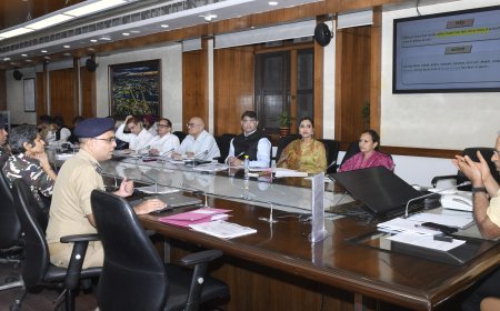 मुख्य सचिव की अध्यक्षता में एनकॉर्ड की राज्य स्तरीय समिति की तृतीय बैठक सम्पन्न