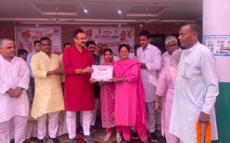 सेवा संकल्प अभियान के तहत विकासखण्ड बलियाखेडी में साप्ताहिक बहुउद्देशीय शिविर एवं आंगनबाड़ी सम्मेलन का हुआ भव्य शुभारंभ