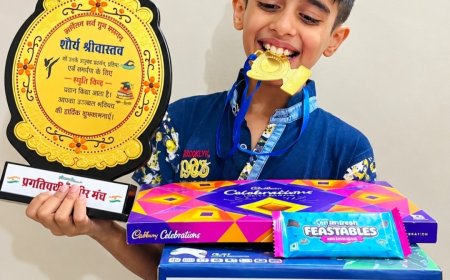 मोबाइल से बनाई दूरी, प्रतिभा से रचा मुकाम-सात वर्षीय शौर्य हुए सम्मानित