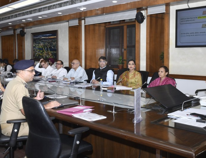 मुख्य सचिव की अध्यक्षता में एनकॉर्ड की राज्य स्तरीय समिति की तृतीय बैठक सम्पन्न