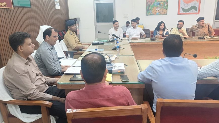 एडीएम एवं एसपी सिटी ने की मेला गुघाल की तैयारियों की समीक्षा