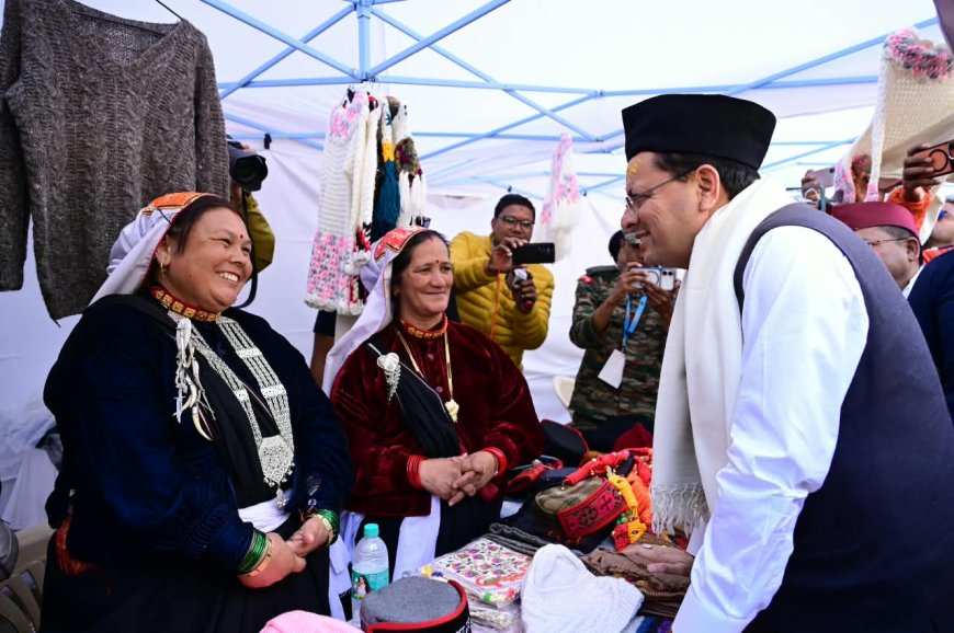 देवभूमि की लोक संस्कृति हमारी पहचान, नई पीढ़ी को जड़ों से जोड़ना हम सभी की सामूहिक जिम्मेदारी - सीएम धामी