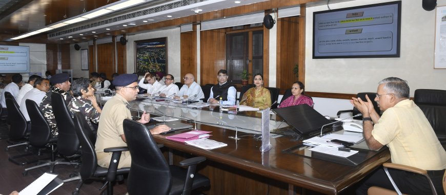 मुख्य सचिव की अध्यक्षता में एनकॉर्ड की राज्य स्तरीय समिति की तृतीय बैठक सम्पन्न