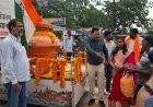 वडनगर से वाराणसी यात्रा का जनपद में विभिन्न स्थलों पर हुआ शानदार स्वागत