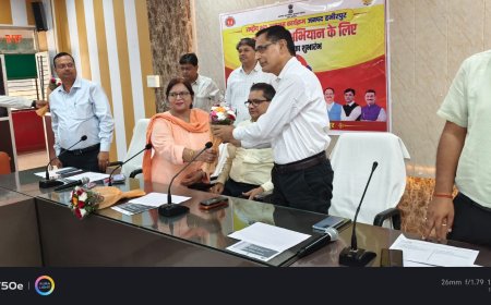 टीबी मुक्त भारत अभियान के तहत जनपद में ‘जॉय टीम’ का शुभारम्भ