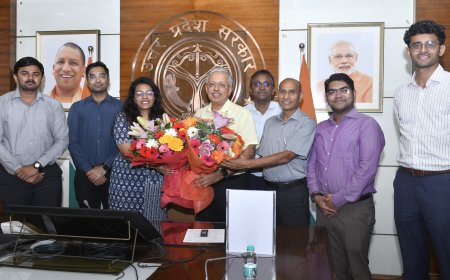 मुख्य सचिव से आईएफएस प्रशिक्षु अधिकारियों ने की शिष्टाचार भेंट
