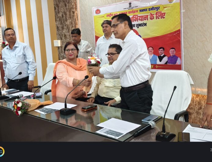 टीबी मुक्त भारत अभियान के तहत जनपद में ‘जॉय टीम’ का शुभारम्भ