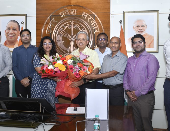 मुख्य सचिव से आईएफएस प्रशिक्षु अधिकारियों ने की शिष्टाचार भेंट