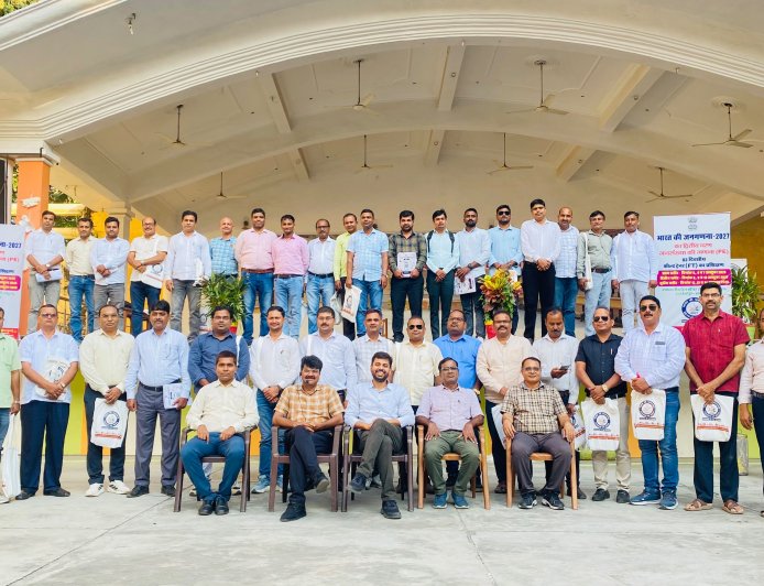 जनगणना के द्वितीय चरण हेतु फील्ड ट्रेनर्स के तृतीय एवं चतुर्थ बैच के तीन दिवसीय प्रशिक्षण का समापन