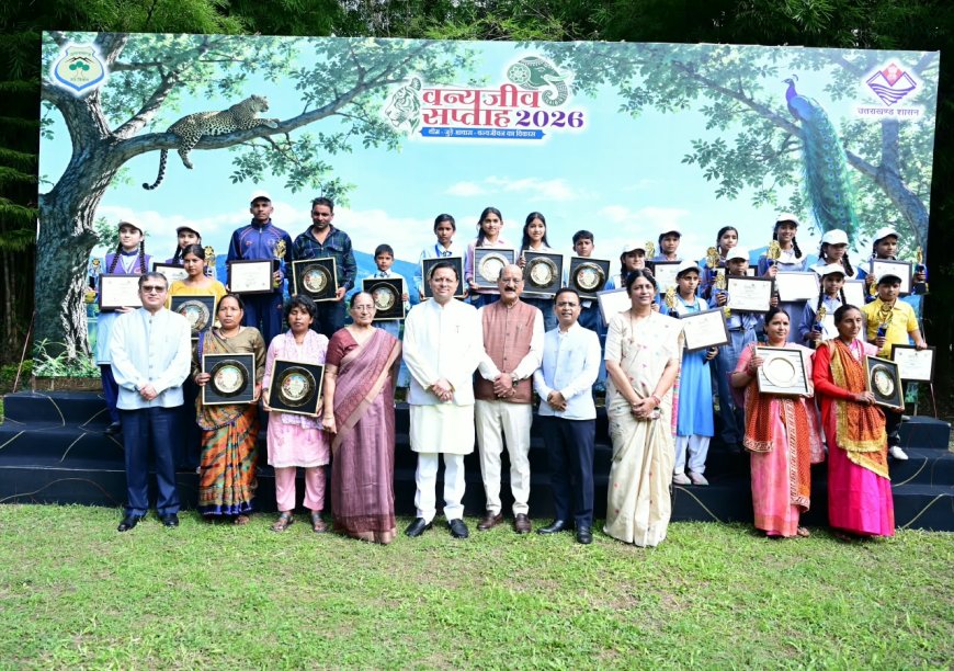 सीएम धामी ने वन्यजीव सप्ताह-2026 का किया शुभारंभ