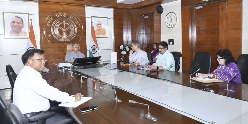 मुख्य सचिव की अध्यक्षता में राष्ट्रीय पशुधन डिजिटल मिशन के प्रभावी एवं सफल क्रियान्वयन के संबंध में उच्चस्तरीय बैठक सम्पन्न